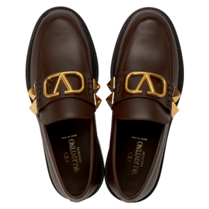 Giay Valentino Stud Signed 'Brown' 1Y2S0F09ELI-KG8