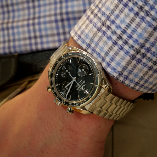 Đồng Hồ Omega Speedmaster Automatic 'Silver' 324-30-38-50-01-001 - Ảnh 2