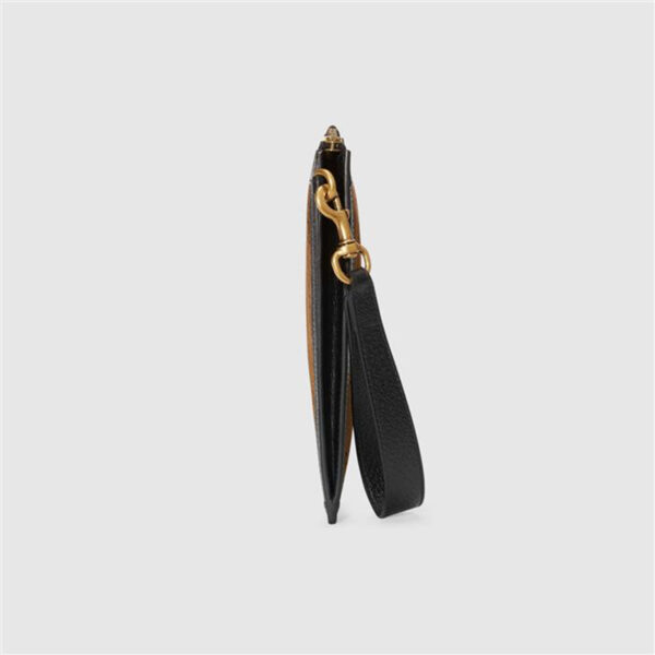Túi Gucci Clutch GG Velvet 575371 9JTST 2074 - Ảnh 4