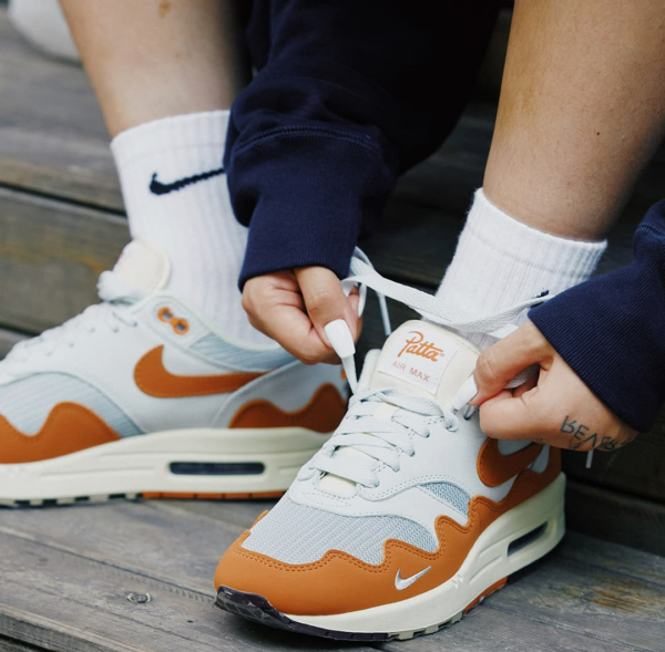 Giày Nike Patta x Air Max 1 'Monarch' DH1348-001 - Ảnh 2