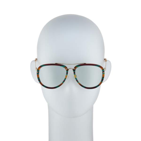 Kính Gucci Aviator Sunglasses 'Blue' GG0662S-004-56 - Ảnh 2