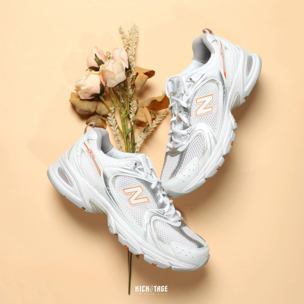 Giày New Balance 530 'White Orange' MR530AC - Ảnh 11