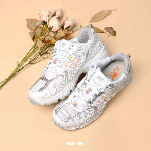 Giày New Balance 530 'White Orange' MR530AC - Ảnh 7