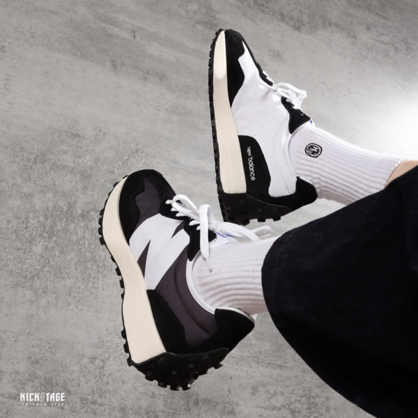 Giày New Balance 327 'Black White' MS327LB1 - Ảnh 3