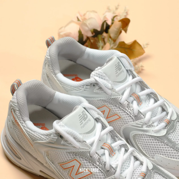 Giày New Balance 530 'White Orange' MR530AC - Ảnh 10