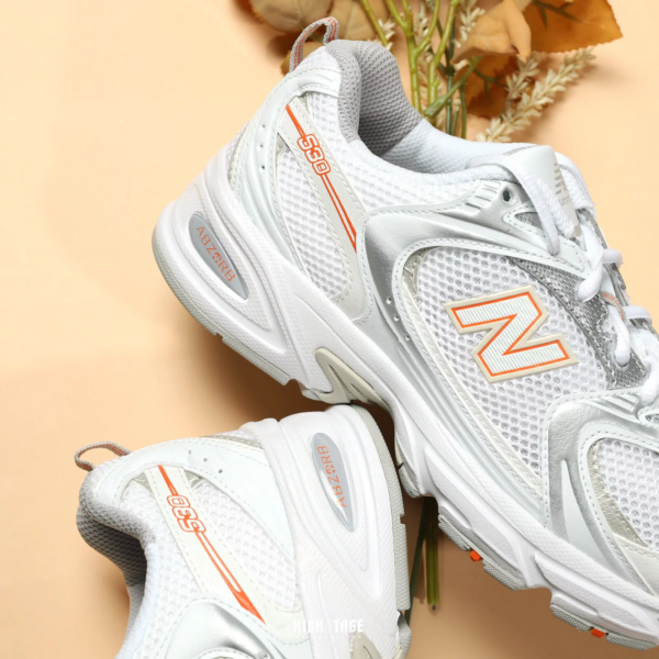 Giày New Balance 530 'White Orange' MR530AC - Ảnh 9