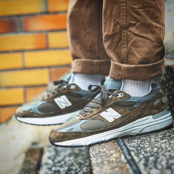 Giày New Balance 993 Made in USA 'Military Green' MR993MG - Ảnh 3