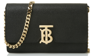 Túi Burberry Ladies TB Carri Monogram 'Black' 8022355