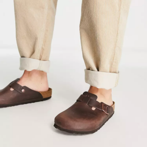 Dep Birkenstock Boston Oiled Leather 'Habana Narrow' 860133