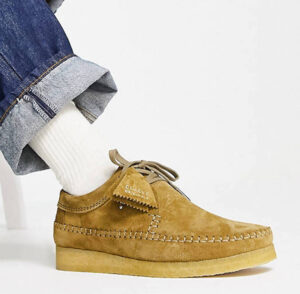 Giay Clarks x LVC Weaver 'Yellow Combi' 261-60321