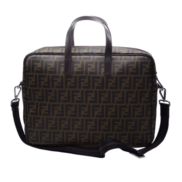 Túi Fendi Zucca Business Bag 'Brown' 7VA322-B0W-F0XRT - Ảnh 2