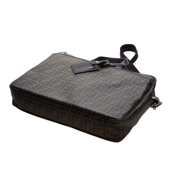 Túi Fendi Zucca Business Bag 'Brown' 7VA322-B0W-F0XRT - Ảnh 4