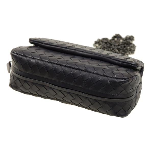 Túi Bottega Veneta Handbag Lambskin Dark Blue 310774-V0016-4066 - Ảnh 4