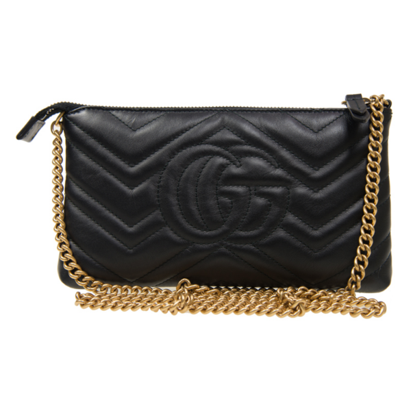 Túi Gucci GG Marmont Matlassé Cross Body Bag 443447 DRW1T 1000 - Ảnh 3