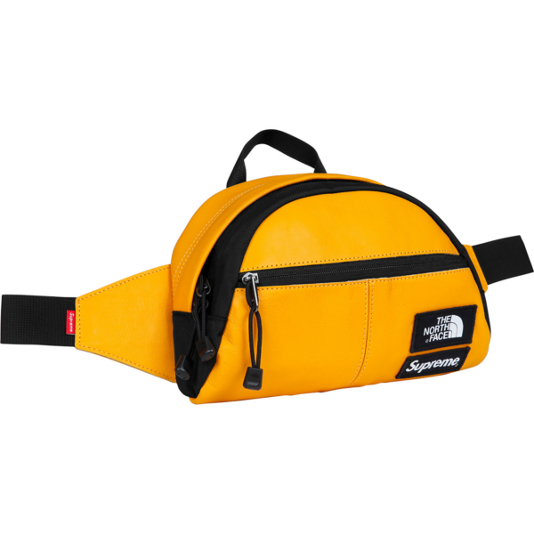 Túi Supreme The North Face Leather Roo II Lumbar Pack Yellow SP-TNFLRIILPYW - Ảnh 3
