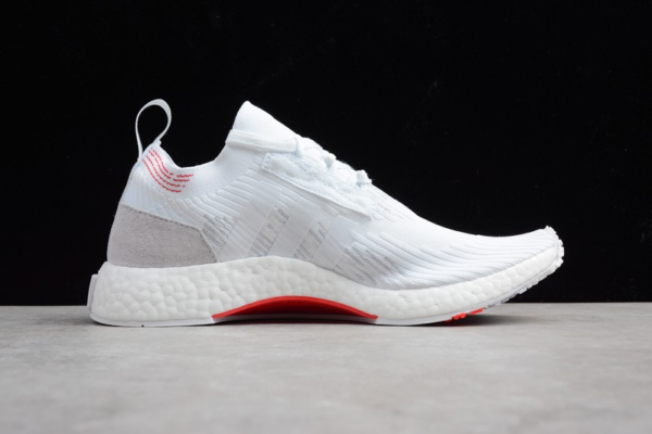 Giày Adidas NMD Racer Primeknit White CQ2033 - Ảnh 6