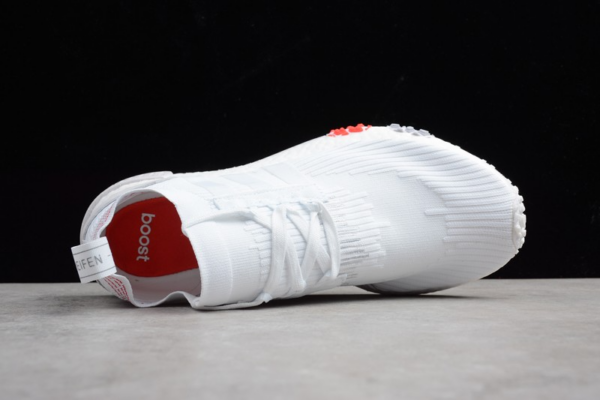 Giày Adidas NMD Racer Primeknit White CQ2033 - Ảnh 7