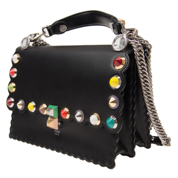 Túi Fendi Handbags Shoulder Bag Crossbody Bag 'Black' 8BT283-A0VO-F0X93 - Ảnh 3