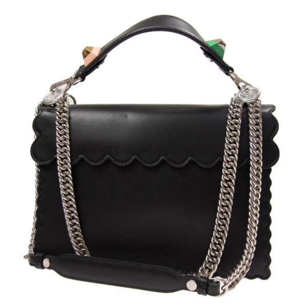 Túi Fendi Handbags Shoulder Bag Crossbody Bag 'Black' 8BT283-A0VO-F0X93 - Ảnh 6