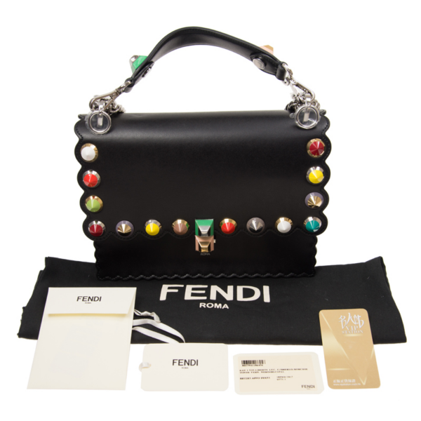 Túi Fendi Handbags Shoulder Bag Crossbody Bag 'Black' 8BT283-A0VO-F0X93 - Ảnh 2