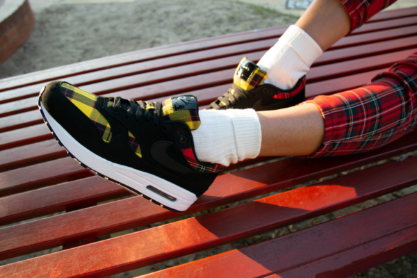 Giày Nike Wmns Air Max 1 SE 'Tartan' AV8219-001 - Ảnh 7