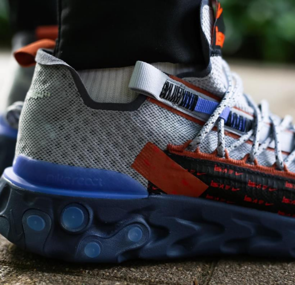 Giày Nike React Runner ISPA Wolf Grey Dusty Peach CT2692-001 - Ảnh 5