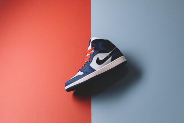 Giày Nike Air Jordan 1 Retro Mid SE 'Deep Royal Blue' 852542-400 - Ảnh 7
