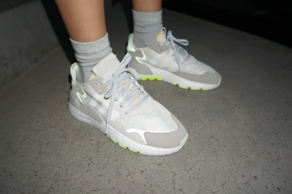 Giày Adidas Wmns Nite Jogger 'Off White Yellow' CG6098 - Ảnh 3