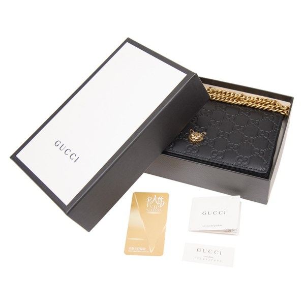 Túi Gucci Chain Clutch Bag 548060 0G6FT 1081 - Ảnh 5