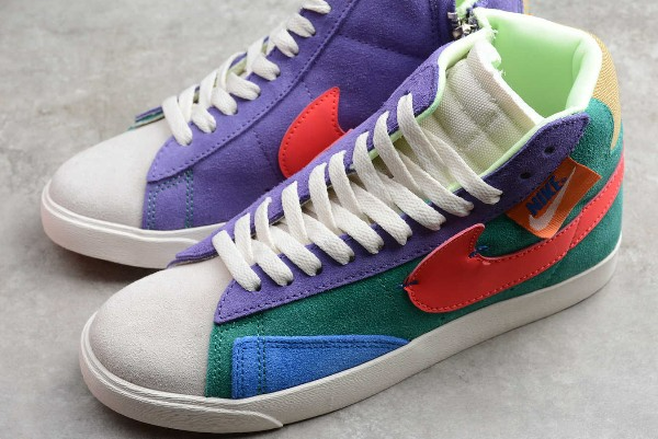 Giày Nike Wmns Blazer Mid Rebel 'Multicolor' CQ7786-561 - Ảnh 9