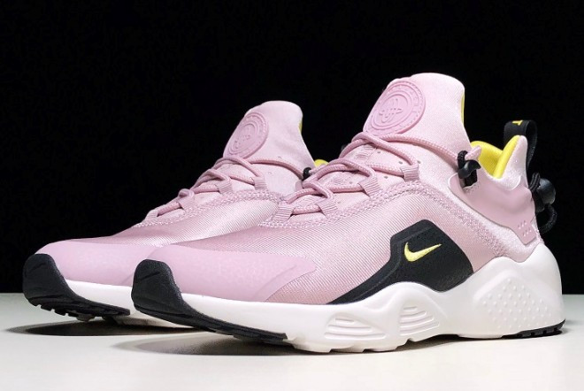 Giày Nike Wmns Air Huarache City Move 'Plum Chalk' AO3172-500 - Ảnh 5