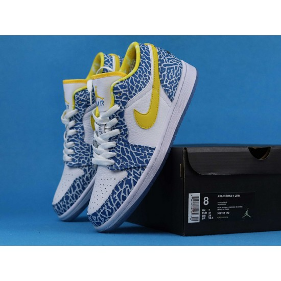 Giày Nike Air Jordan 1 Retro Low 'West Coast' 309192-172 - Ảnh 5