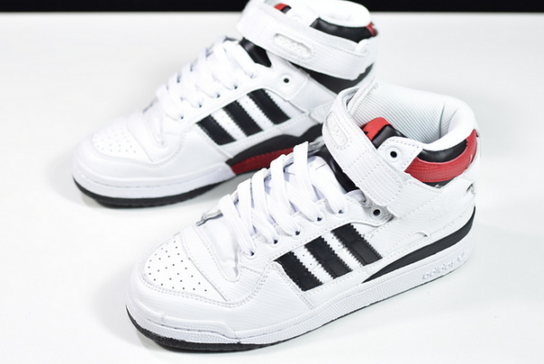 Giày Adidas Forum Mid Footwear White Black BY4375 - Ảnh 2