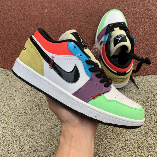 Giày Nike Wmns Air Jordan 1 Low SE 'Lightbulb' CZ3572-104 - Ảnh 6
