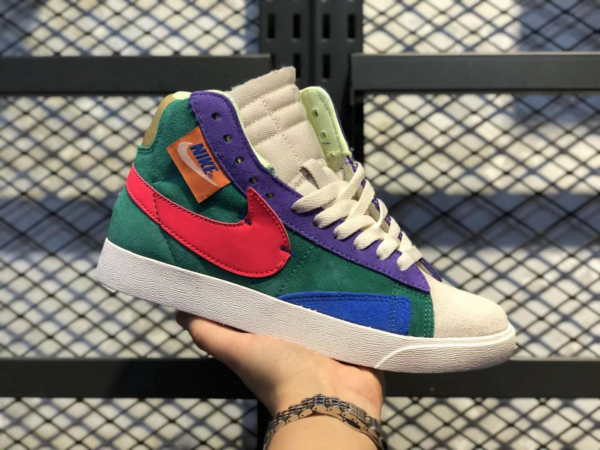 Giày Nike Wmns Blazer Mid Rebel 'Multicolor' CQ7786-561 - Ảnh 10