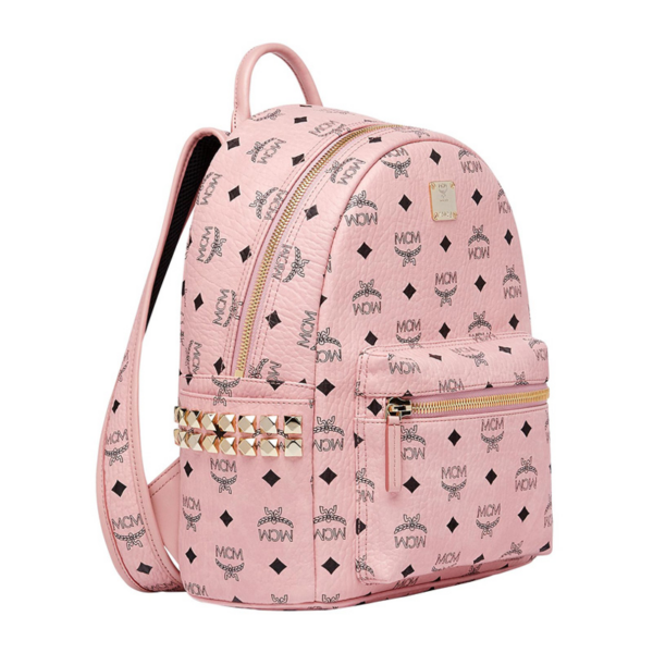 Túi MCM Women's Pink Pvc Backpack MMK7AVE37PZ001 - Ảnh 3