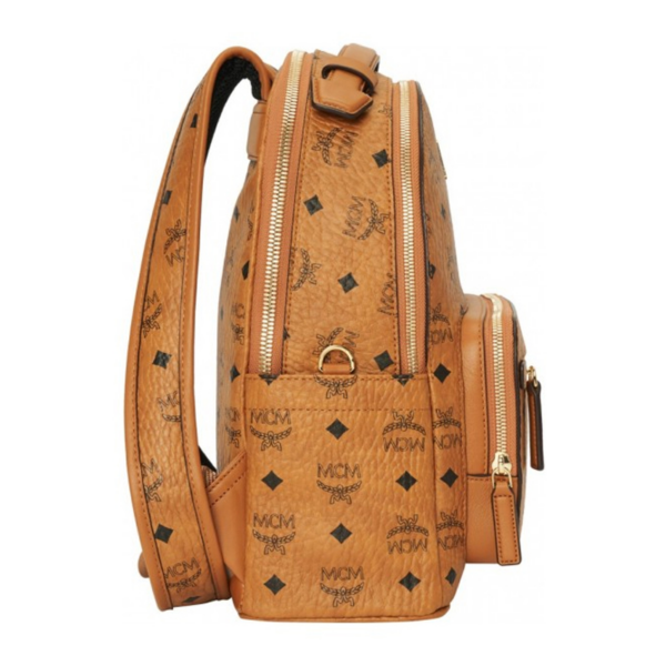 Túi MCM Stark Backpack Visetos Cognac MMKASVE11CO001 - Ảnh 2