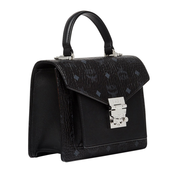 Túi MCM New Handbags Pvc Black MWE8APA69BK001 - Ảnh 2