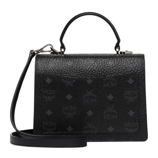 Túi MCM New Handbags Pvc Black MWE8APA69BK001 - Ảnh 3