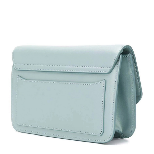 Túi Chloe' Light Blue Leather C Crossbody Bag CHC19SS192A3744L - Ảnh 4