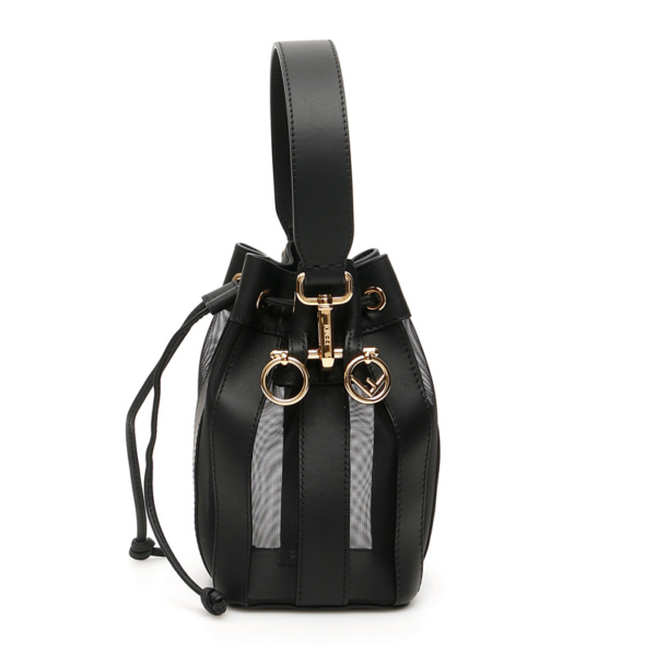 Túi Fendi Mon Tresor Nero+OS 2WAY Shoulder Bag 'Black' 8BS010-A8W1-F0KUR - Ảnh 3