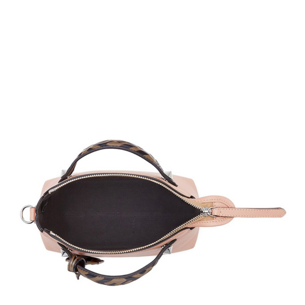 Túi Fendi Leather Small Boston Bag 'Pink' 8BL145A6COF19WG - Ảnh 4