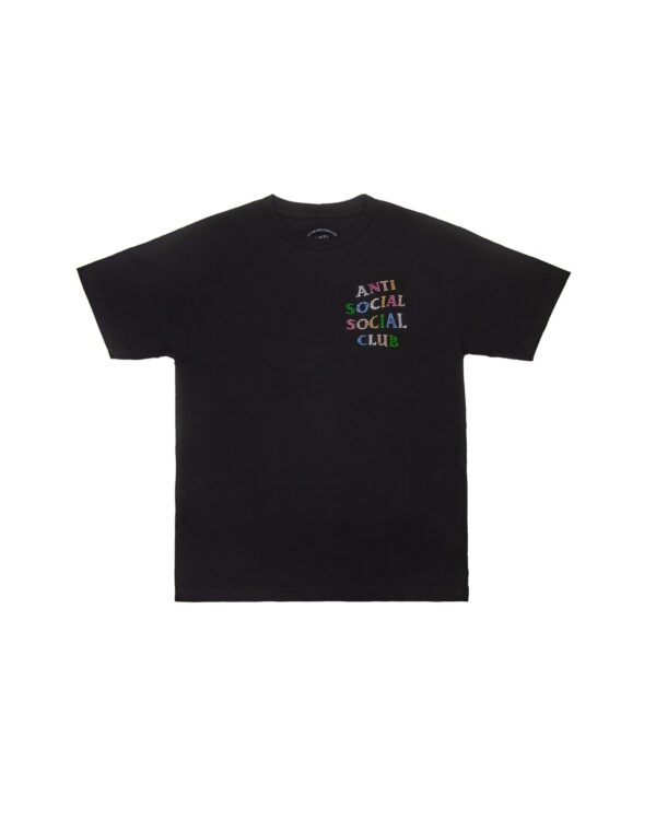 Áo Anti Social Social Club Stud Belt Black Tee - Ảnh 3