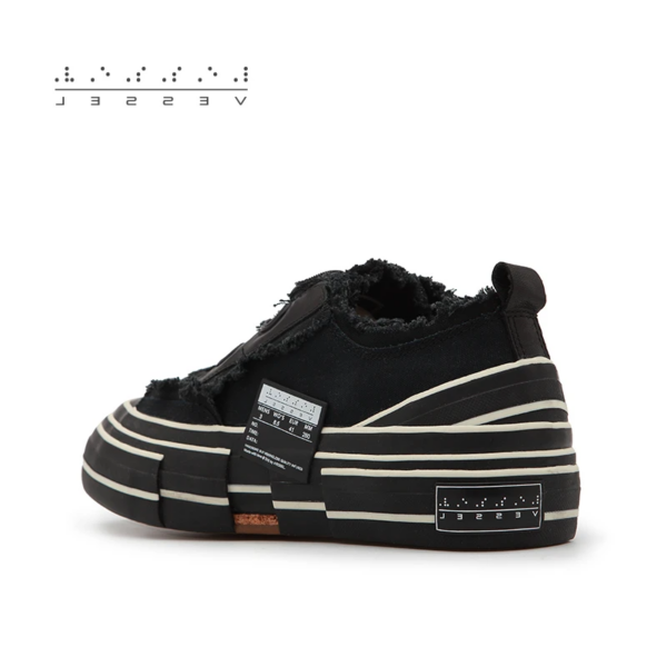 Giày XVESSEL G.O.P. Lows for Yohji Yamamoto All Black - Ảnh 3