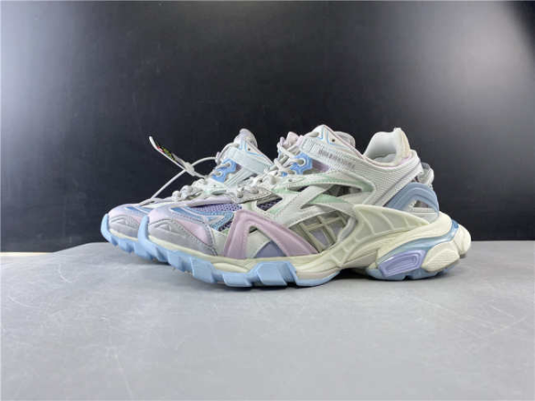 Giày Balenciaga Wmns Track.2 Sneaker White Light Blue 568615-W2GN3-9045 - Ảnh 7