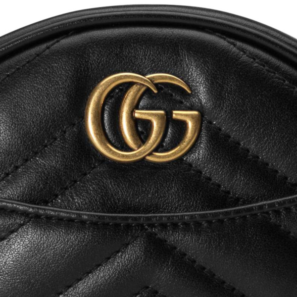 Túi Gucci GG Marmont Zip-Around Wallet 575164 DTDCT 1000 - Ảnh 4
