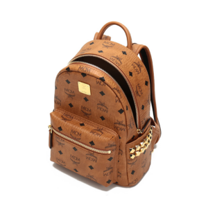 Alternative view of Balo MCM Stark Side Studs Backpack Visetos Cognac MMKAAVE10CO001