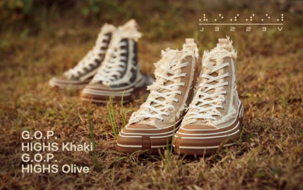 Giày Xvessel G.O.P.HIGHS Khaki F19X008B - Ảnh 5