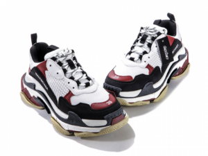 Alternative view of Giày Balenciaga Triple S Sneaker Black Crimson 536737-W09OM-1073