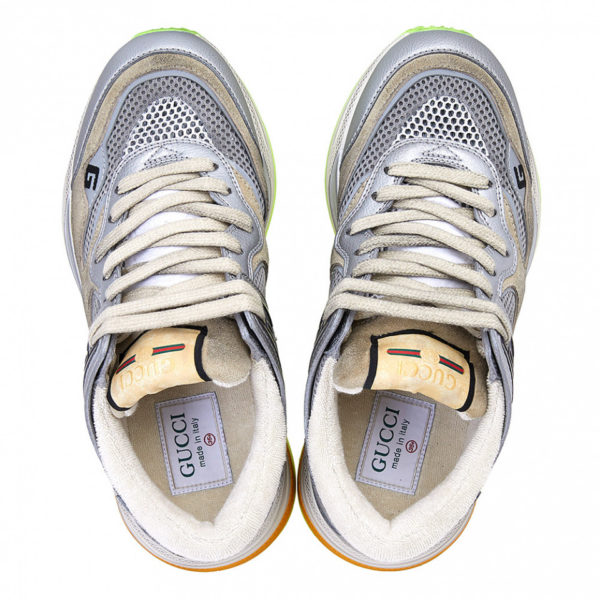 Giày Gucci Wmns Ultrapace 'Silver Metallic' 592882-HQK20-8166 - Ảnh 4